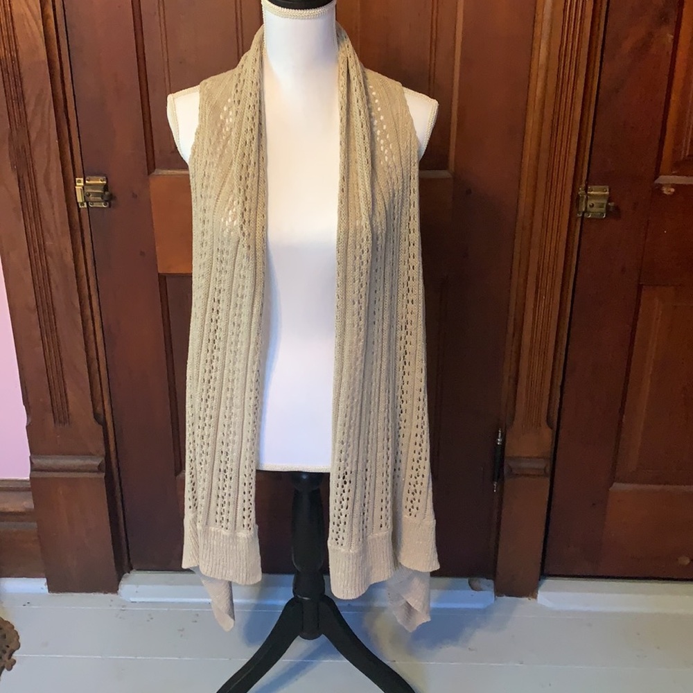 Alice + Olivia Open Front Cardigan Sweater Sz XS